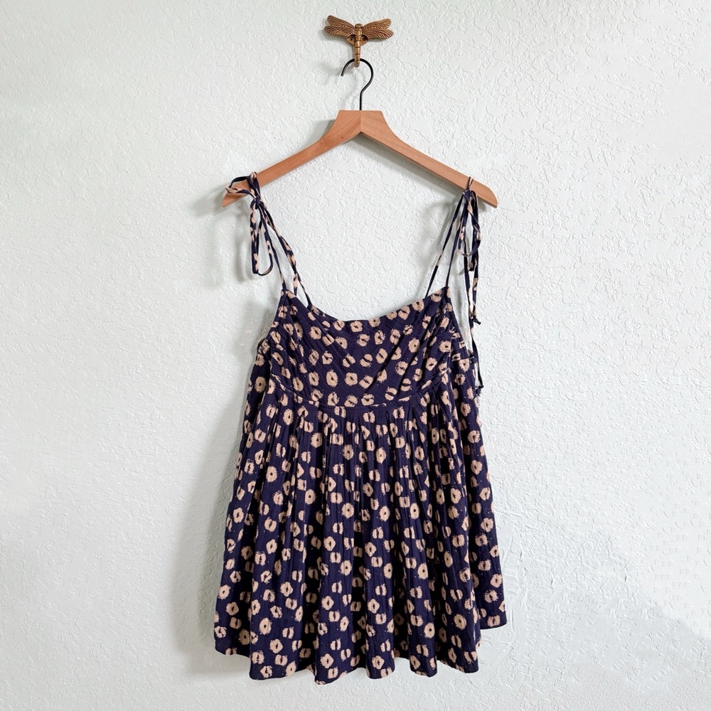 NWT•Free People•Indigo Molly Tunic•Size Medium